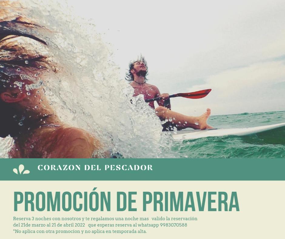 Corazón del Pescador Apartamento Cancún Exterior foto